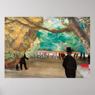 The Curtain, 1880 by Edgar Degas Poster