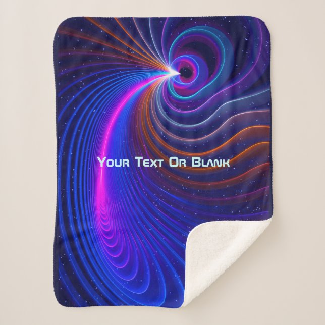 The Curvature of Space Sherpa Blanket (Front)