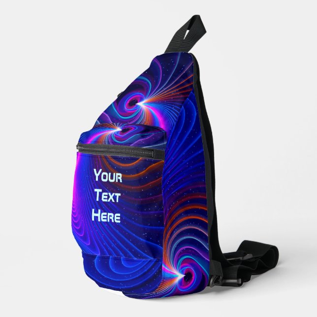 The Curvature of Space Sling Bag (Right Corner)