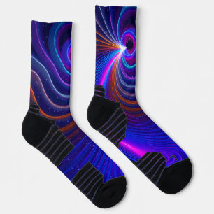 The Curvature Of Space Socks