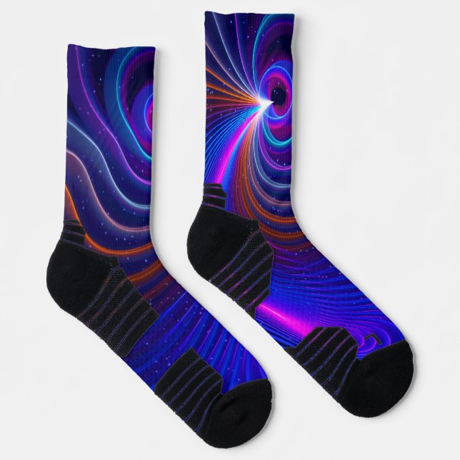 The Curvature Of Space Socks (Right)