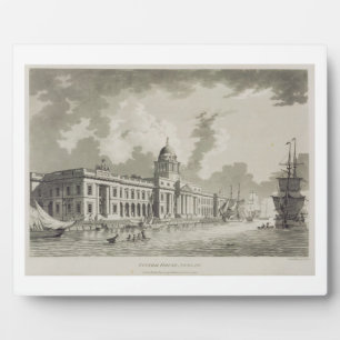 The Custom House, Dublin, 1792 (engraving) Plaque