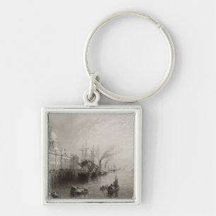 The Custom House, Dublin Keychain