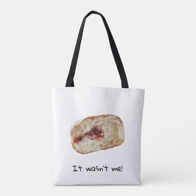 The Customizable 'It Wasn't Me!' Tote Bag (Back)