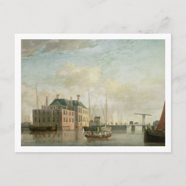 The Customs House, Amsterdam Postcard (Front)