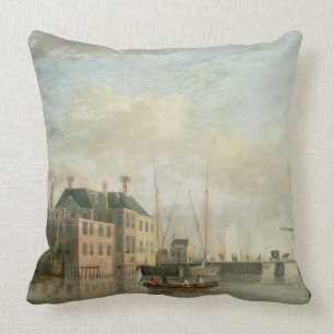 The Customs House, Amsterdam Throw Pillow