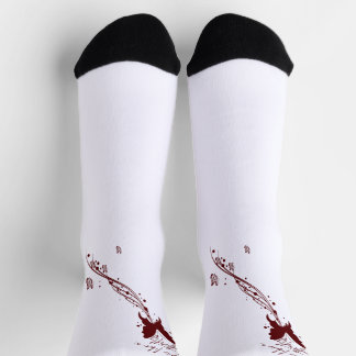 The cute butterfly socks