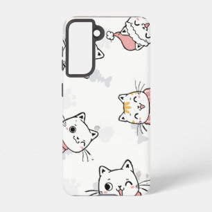 The cute cats 🐾 for adoption in my ssmsung s21📱 samsung galaxy case