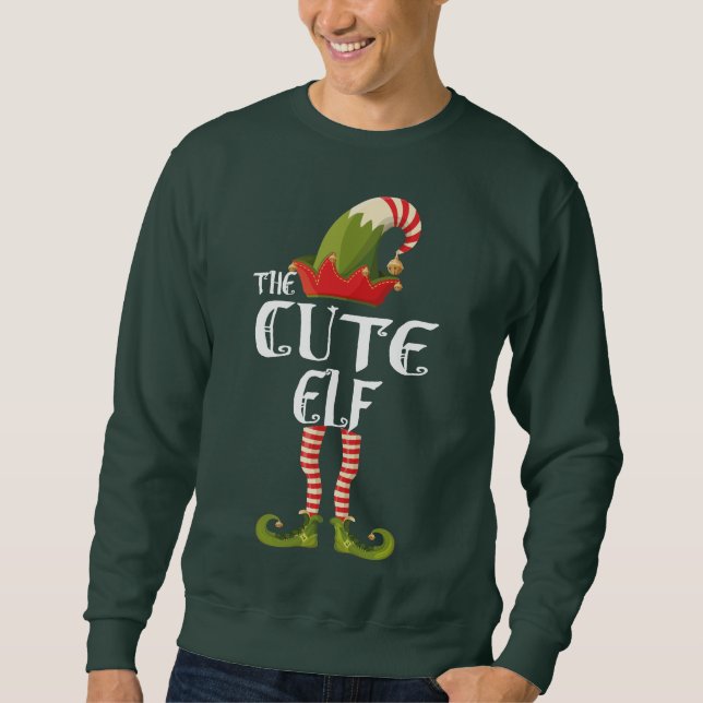 the cute elf sweatshirt (Front)