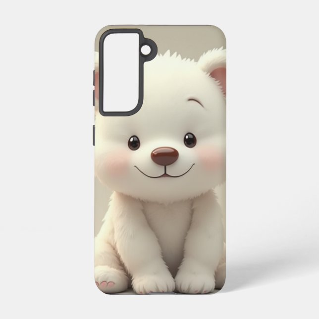 The Cutest Bear Samsung Galaxy S21 Case (Back)