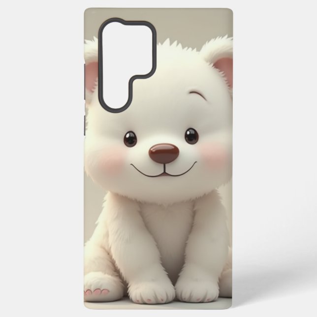 The Cutest Bear Samsung Galaxy S22 Ultra Case (Back)