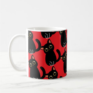 The Cutest Black Cat Mug Gift For Cat Lovers