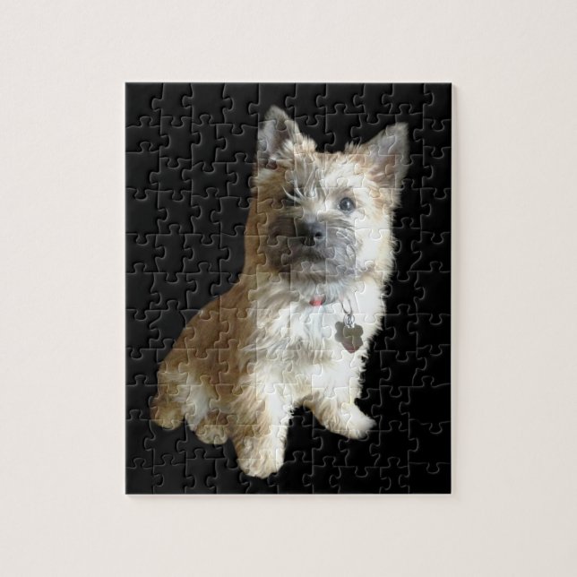 The Cutest Cairn Terrier Ever!  Cuter than Toto! Jigsaw Puzzle (Vertical)