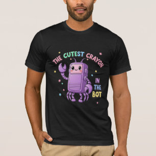 The Cutest Crayon In The Bot Kawaii Robot Crab T-Shirt