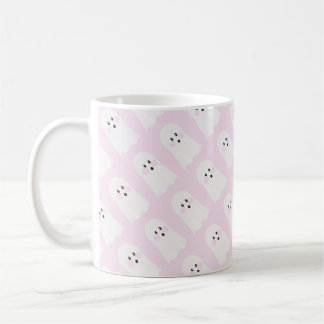 The cutest ghost pattern  coffee mug