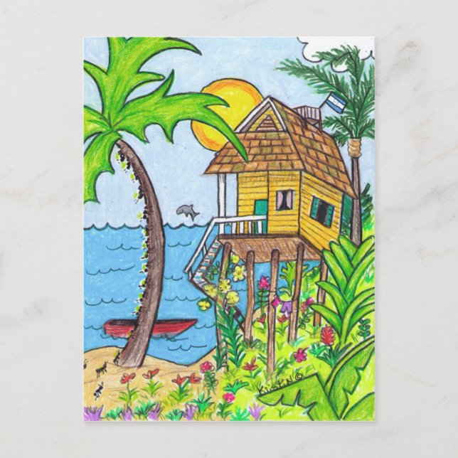 The cutter ants postcard (Front)