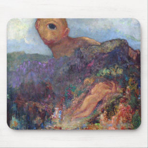 The Cyclops, Redon, 1898-1900 Mouse Pad