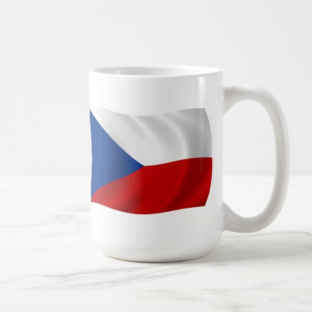 The Czech Republic Flag Mug (Right)