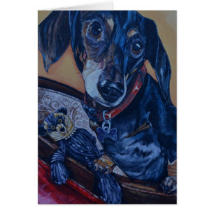 The Dachshund Card