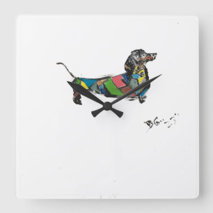 The Dachshund Wall Clock