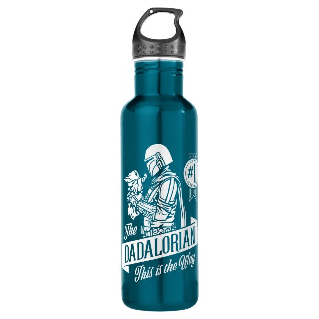 The Dadalorian This is the Way 710 Ml Water Bottle (Front)