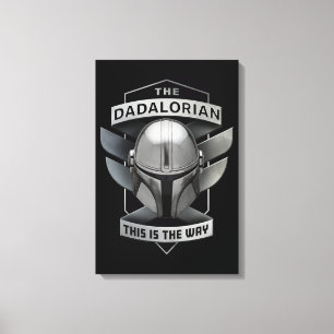 The Dadalorian - This Is The Way Canvas Print