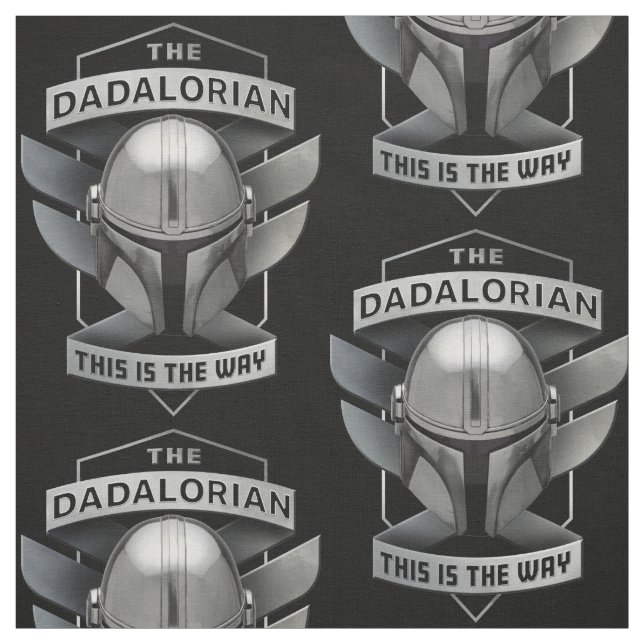 The Dadalorian - This Is The Way Fabric (Swatch)