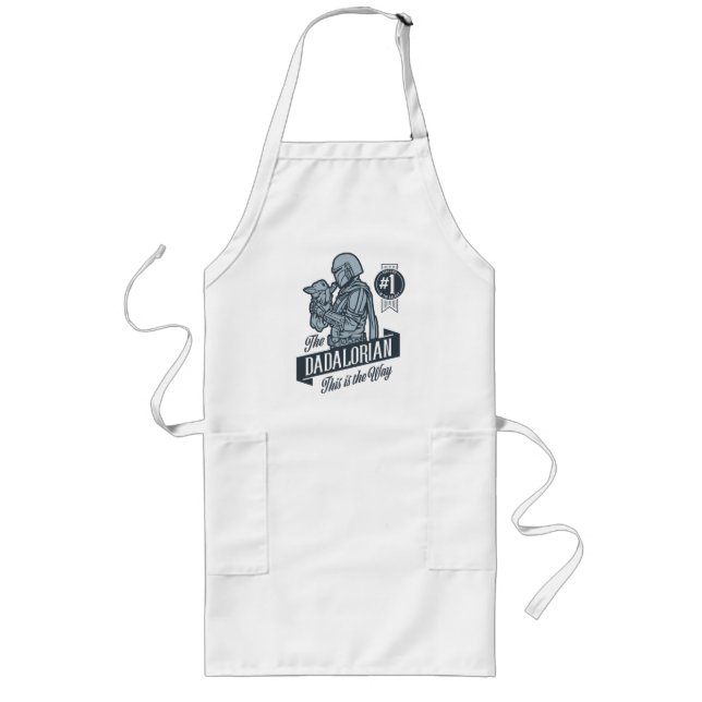 The Dadalorian This is the Way Long Apron (Front)