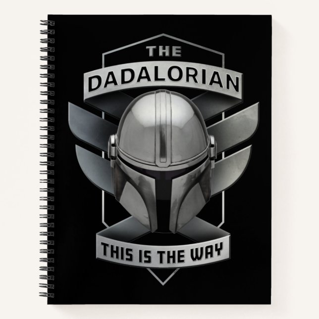 The Dadalorian - This Is The Way Notebook (Front)