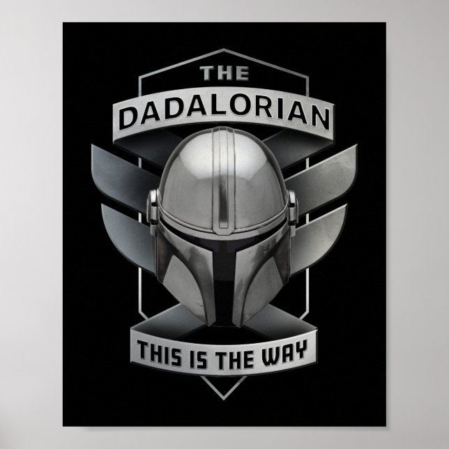The Dadalorian - This Is The Way Poster (Front)