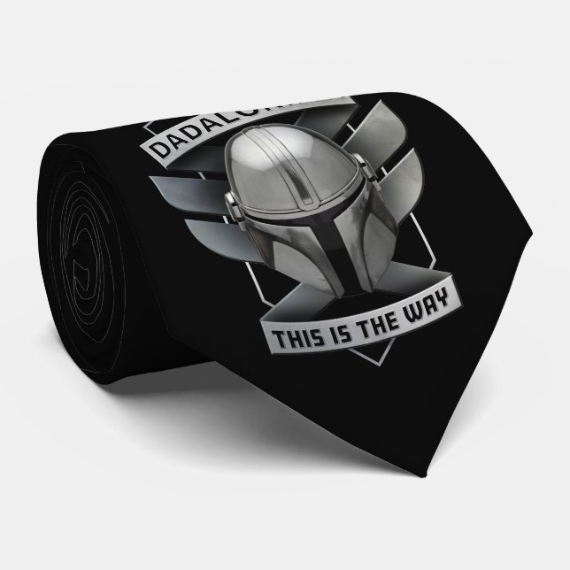The Dadalorian - This Is The Way Tie (Rolled)