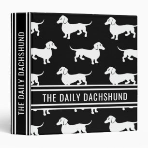 The Daily Dachshund for Dachshund Lovers Binder