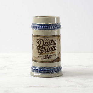The Daily Grind Beer Stein