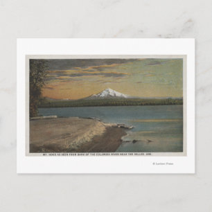 The Dalles, Oregon - Mt. Hood from Columbia Rive Postcard