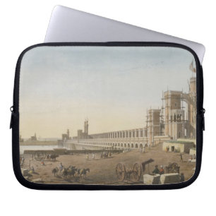 The Dam across the Nile, the building of the Aswan Laptop Sleeve