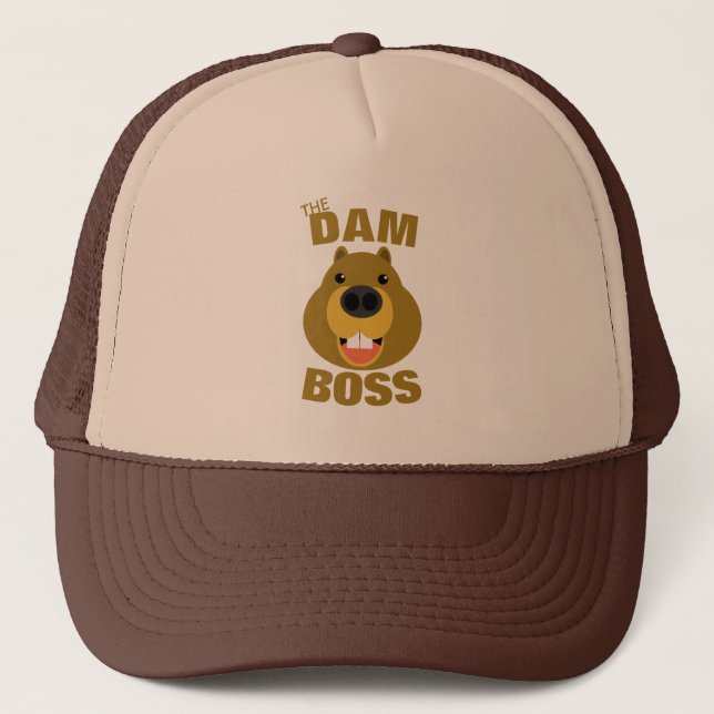 The Dam Boss Trucker Hat (Front)