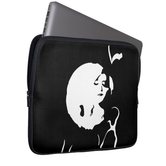 The Dame Laptop Sleeve (Front Right)
