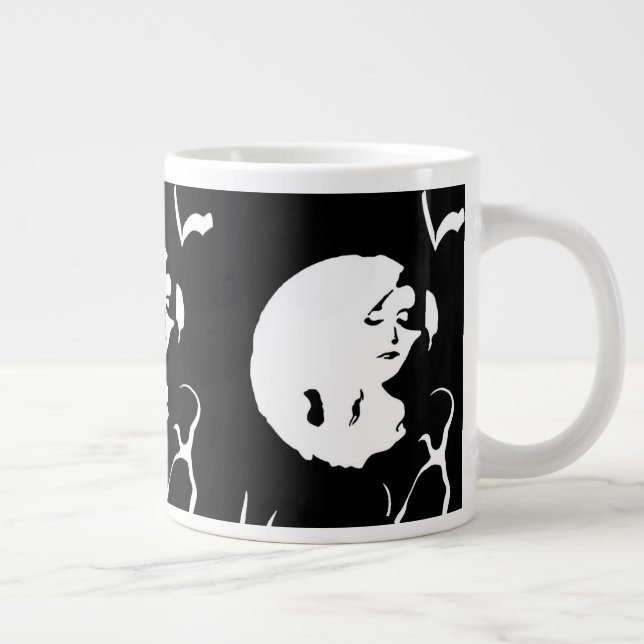 The Dame Large Coffee Mug (Right)