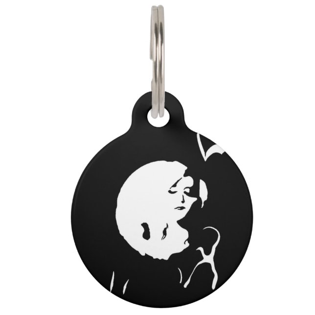 The Dame Pet Tag (Front)