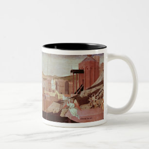 The Damned in Hell Two-Tone Coffee Mug