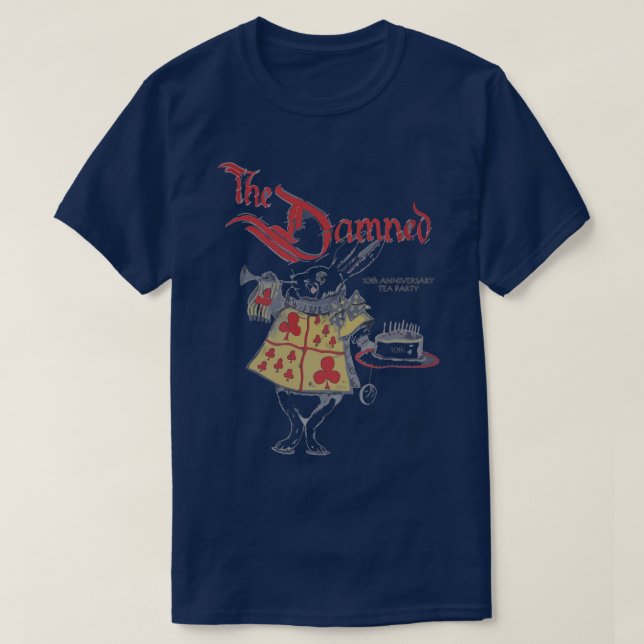 The Damned Tea Party T-Shirt (Design Front)