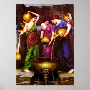 The Danaïdes (1904)  ~ Fine Art Canvas Poster