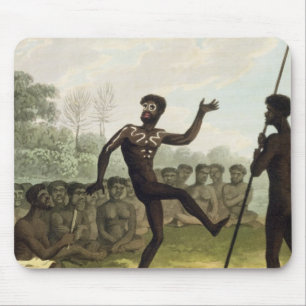The Dance, aborigines from New South Wales engrave Mouse Pad