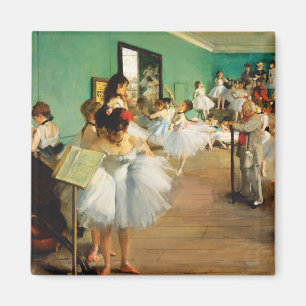 The Dance Class (1874) by Edgar Degas Magnet