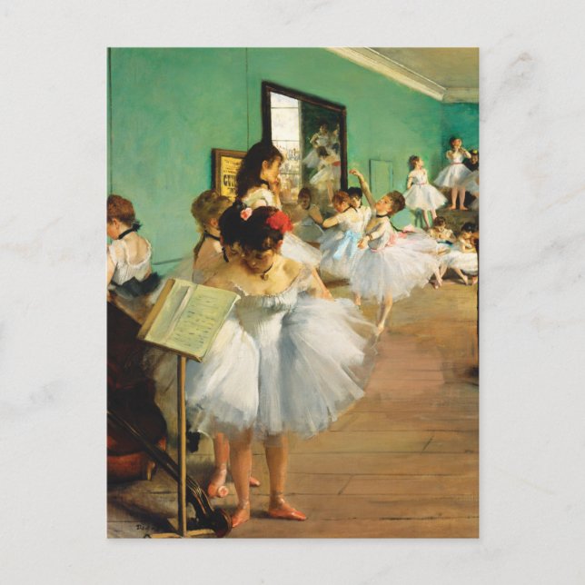 The Dance Class (1874) by Edgar Degas Postcard (Front)