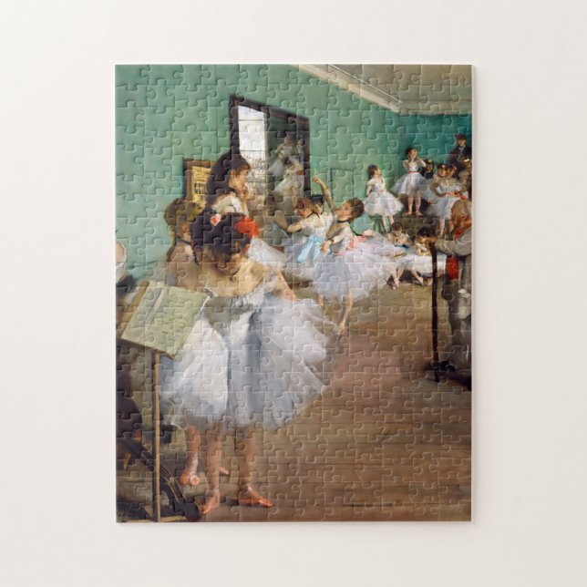 The Dance Class by Edgar Degas Jigsaw Puzzle (Vertical)