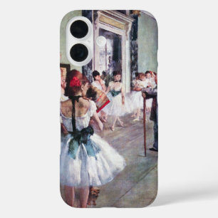 The Dance Class by Edgar Degas, Vintage Ballet Art iPhone 16 Case
