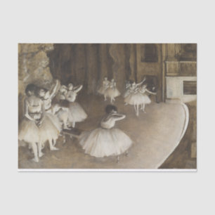 The dance class decoupage tissue paper