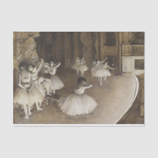 The dance class decoupage tissue paper