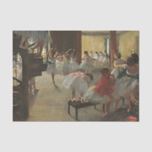 The Dance Class, Degas Decoupage Art  Tissue Paper